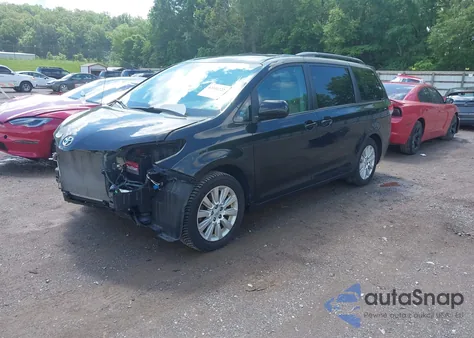 2012 Toyota Sienna Xle 7 Passenger from USA, damaged, VIN 5TDDK3DC8CS040183